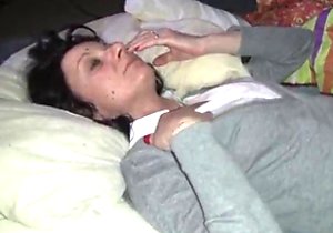 Public sex addict getting her mature pussy fucked