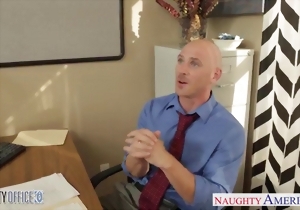 Sensual redhead babe is sucking a good big cock with passion